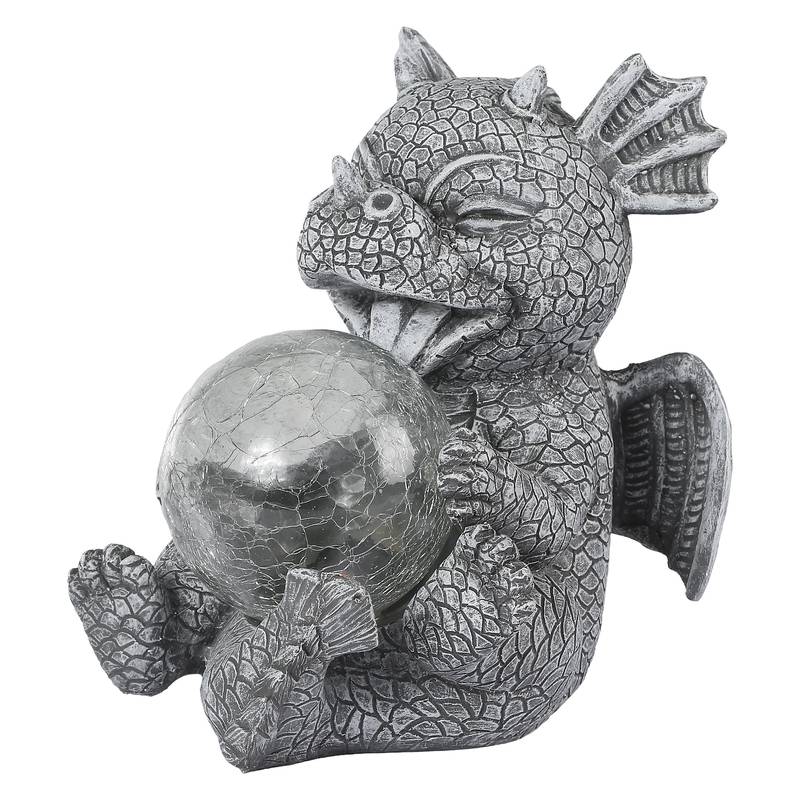 Solar Dragon Statue Decorative Lighting for Garden | Exterior