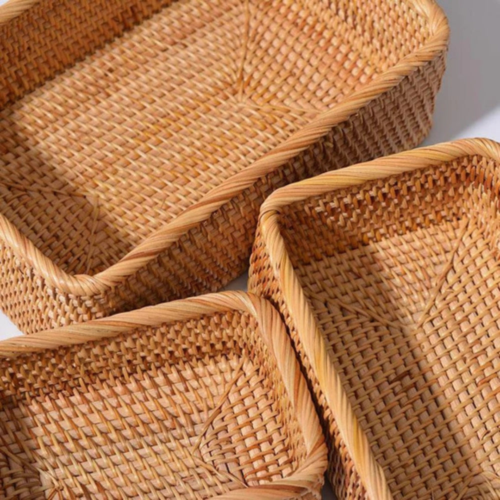 Storage Basket for Bathroom & Kitchen | Rectangular