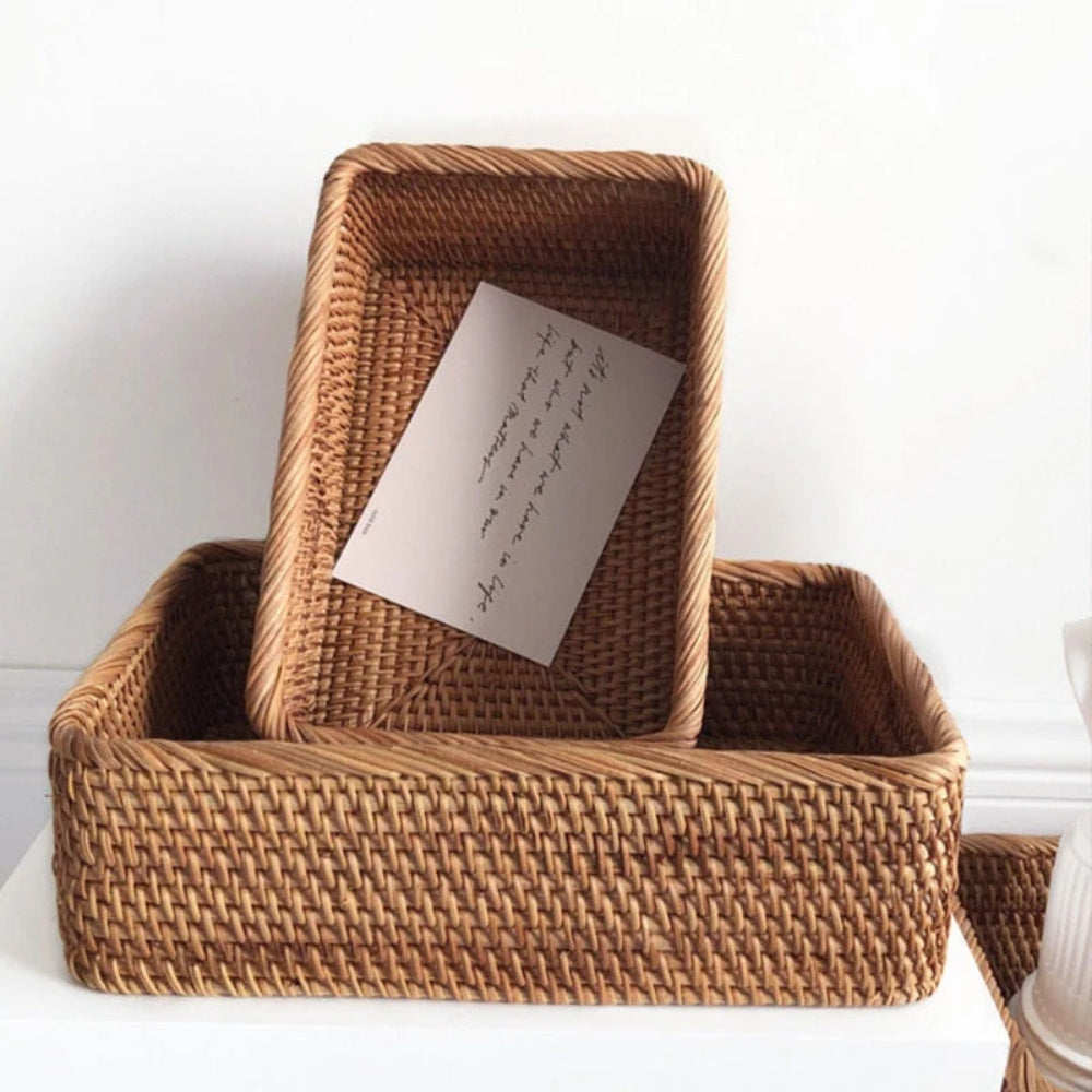 Storage Basket for Bathroom & Kitchen | Rectangular