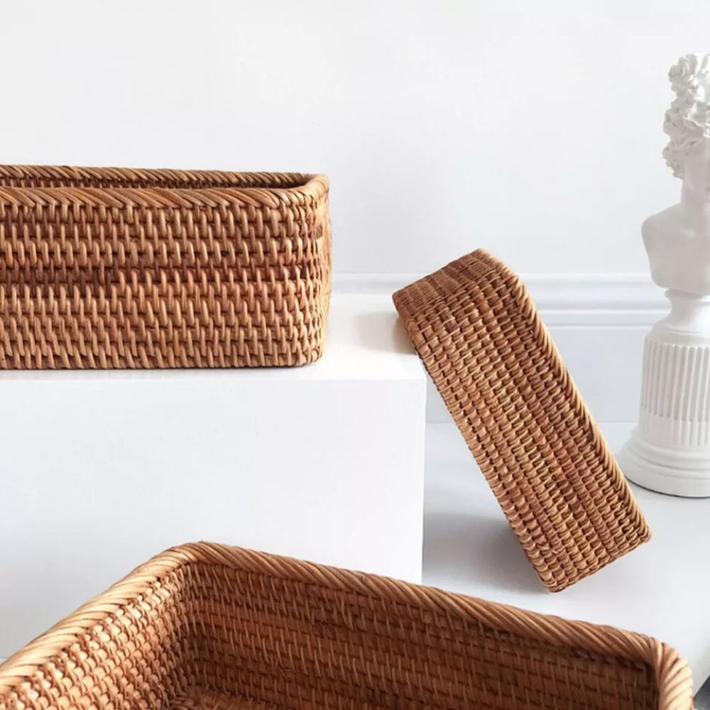 Storage Basket for Bathroom & Kitchen | Rectangular