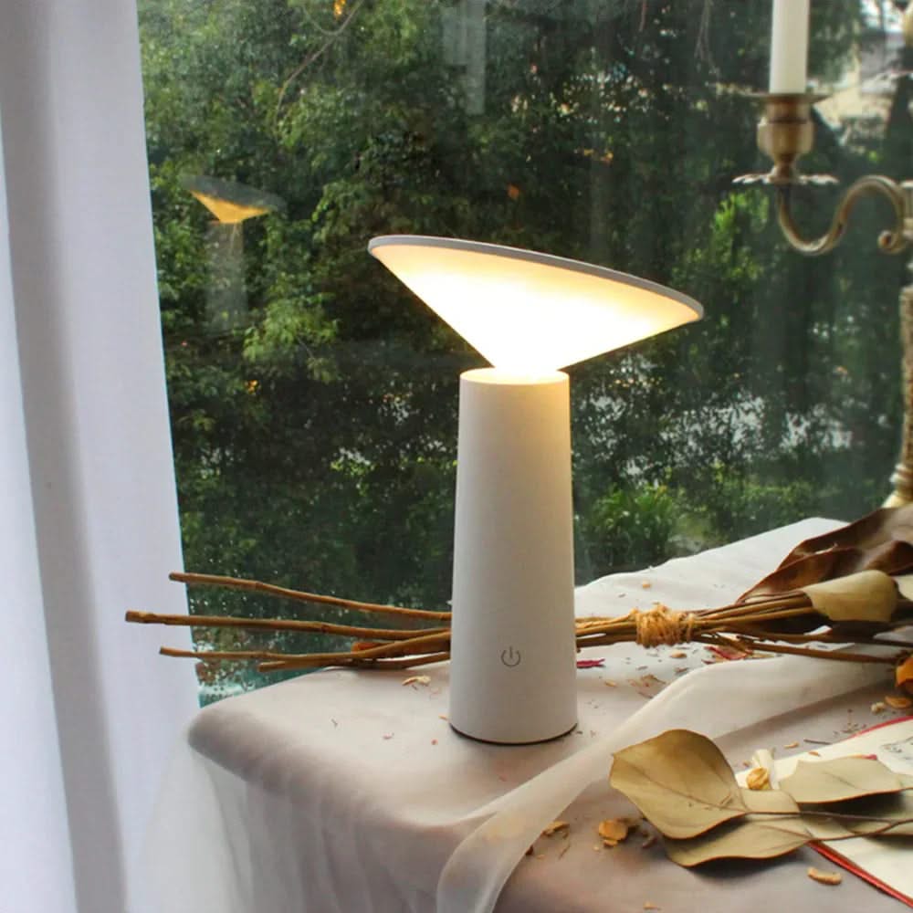 Table Lamps Flexible Cone Shade LED | Cordless