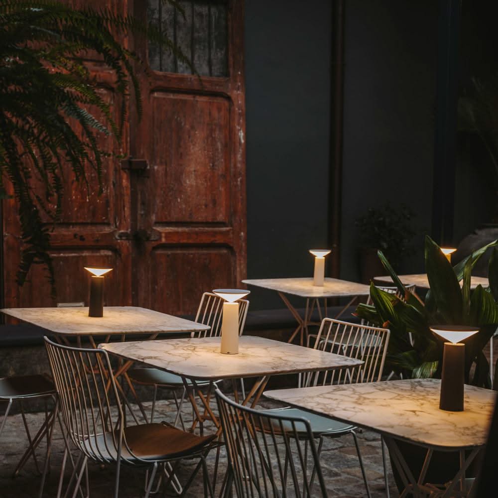 Table Lamps Flexible Cone Shade LED | Cordless