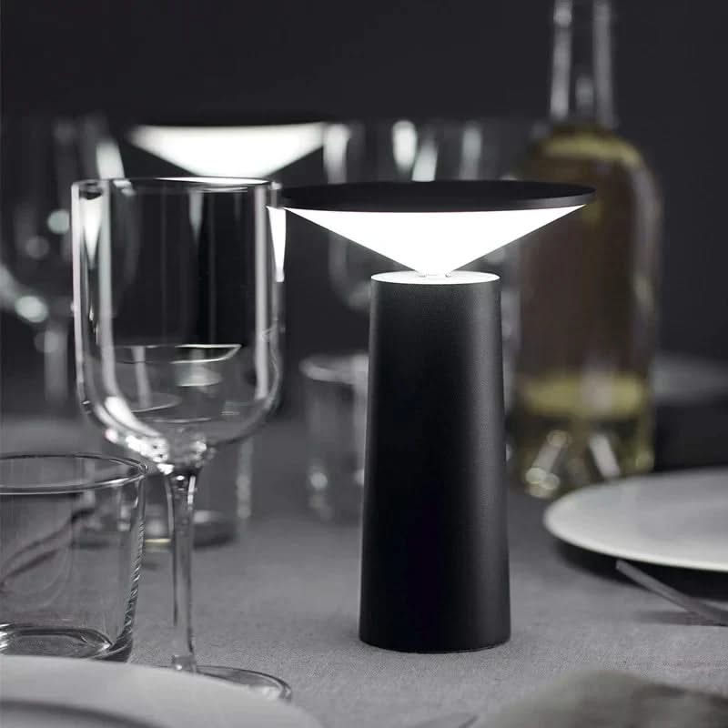 Table Lamps Flexible Cone Shade LED | Cordless
