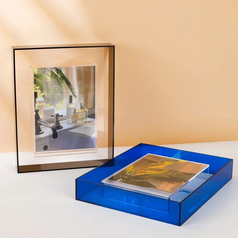 Photo Frame with Acrylic Frame | Colorful Tabletop