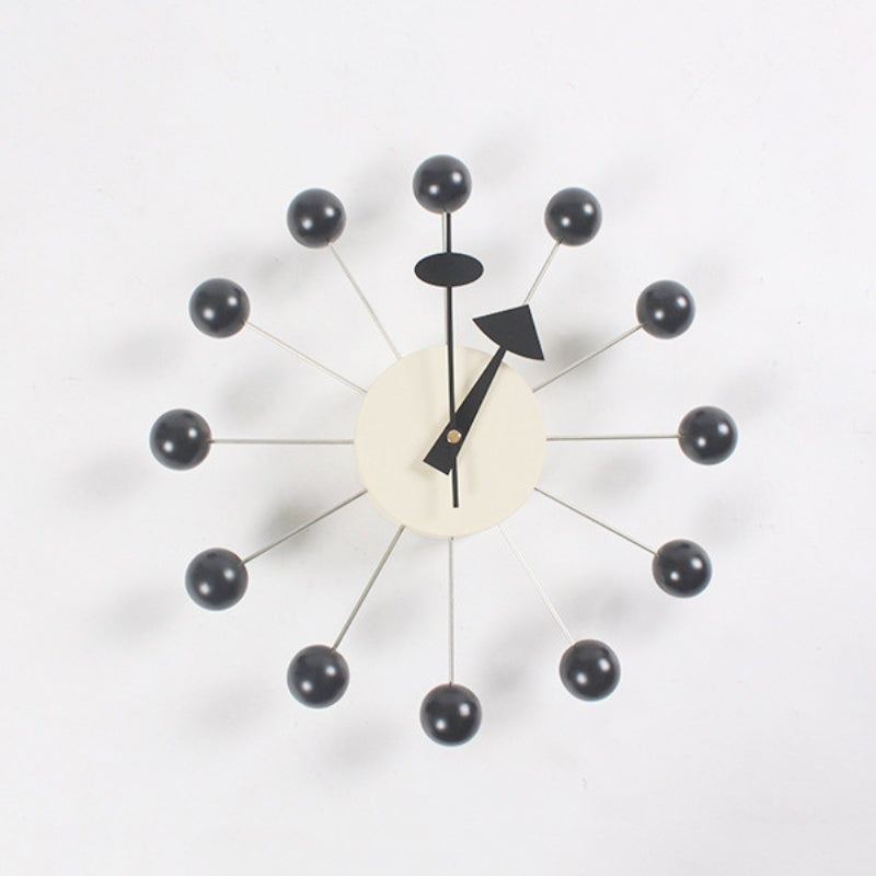 Wall Clock & Atomic Ball Design | Retro Style