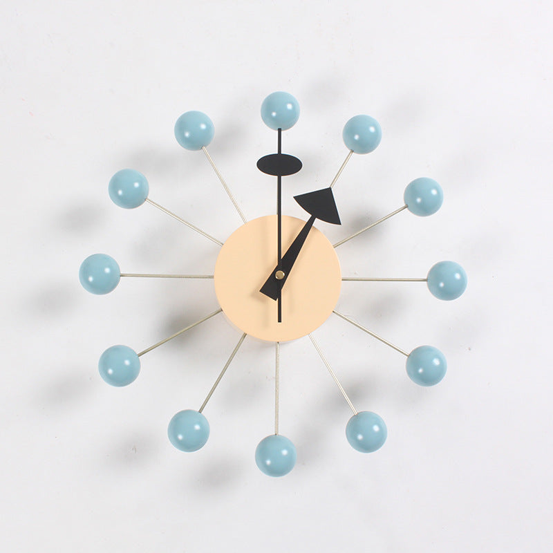 Wall Clock & Atomic Ball Design | Retro Style