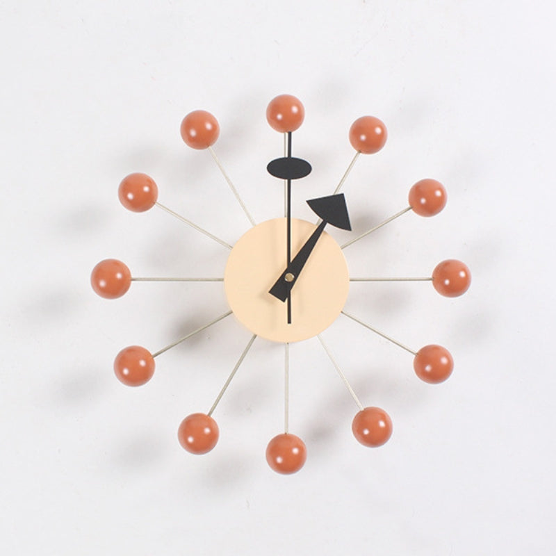 Wall Clock & Atomic Ball Design | Retro Style