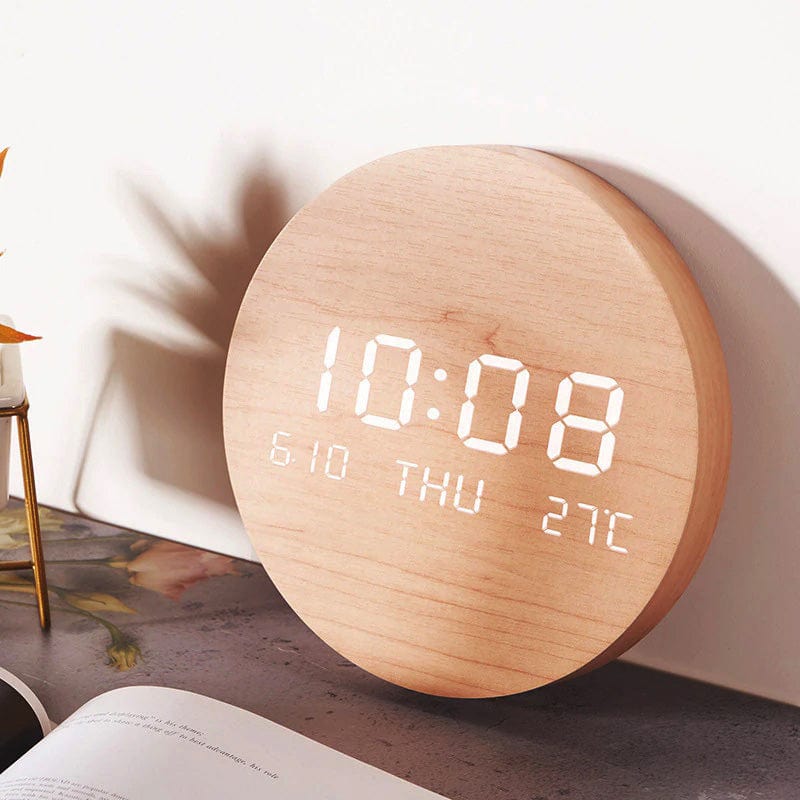Wall Clocks with Digital Display | Bedroom & Kitchen