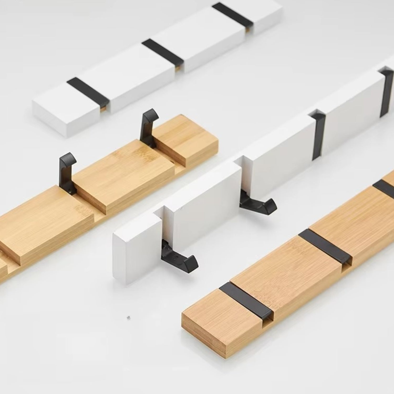 Wall Hook Rack with Multiple Hooks | Entryway