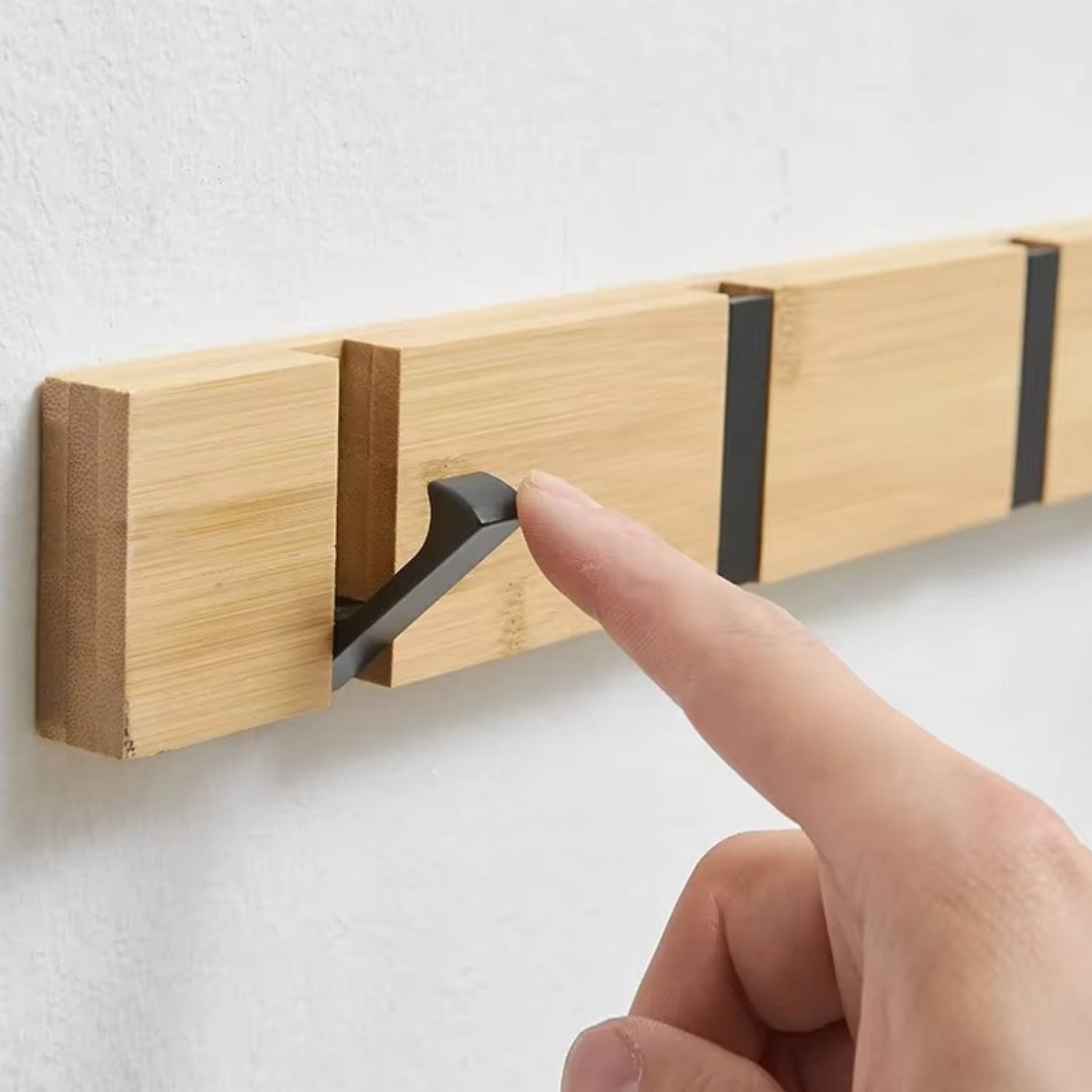 Wall Hook Rack with Multiple Hooks | Entryway