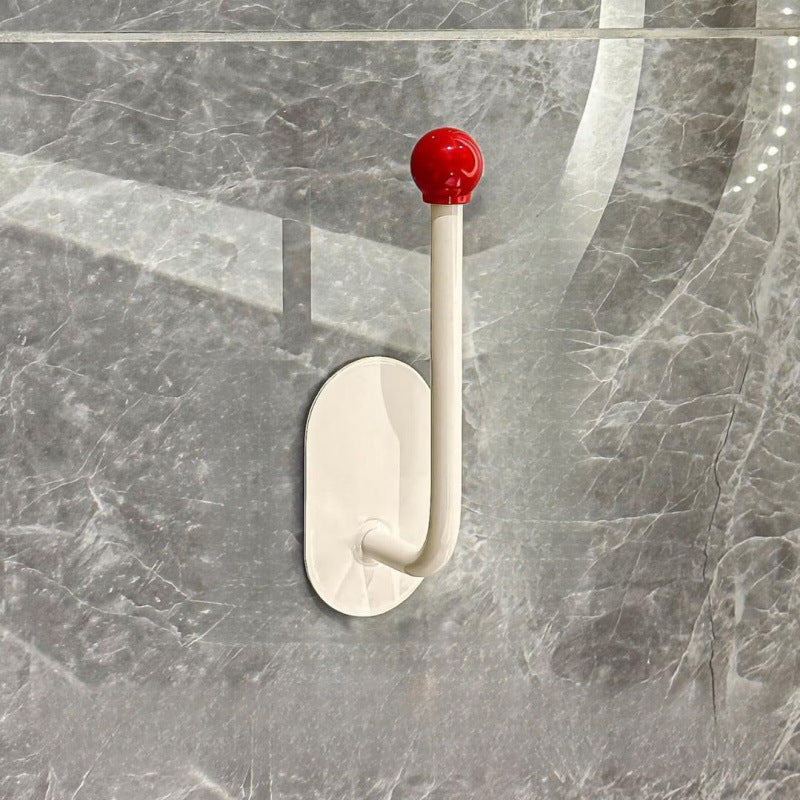 Wall Hooks Adhesive with Ball Tip | Bathroom