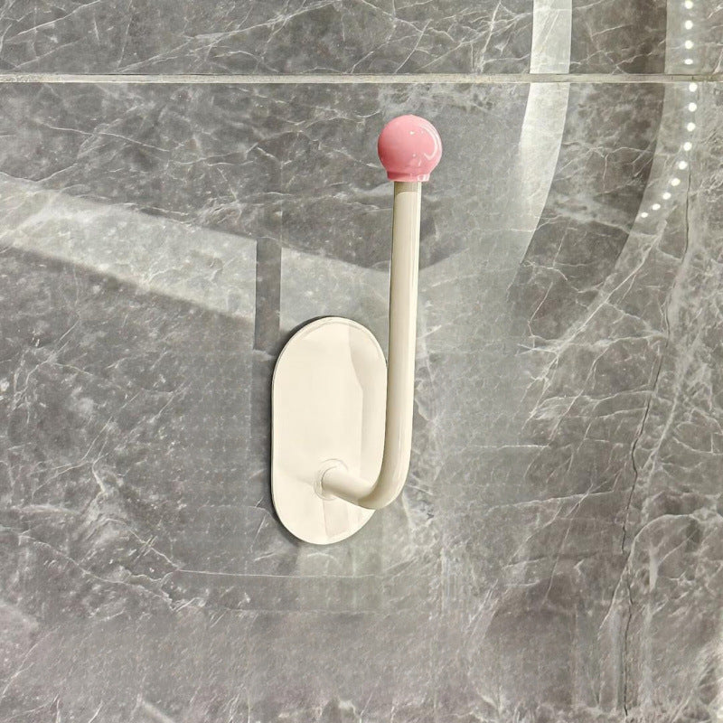 Wall Hooks Adhesive with Ball Tip | Bathroom