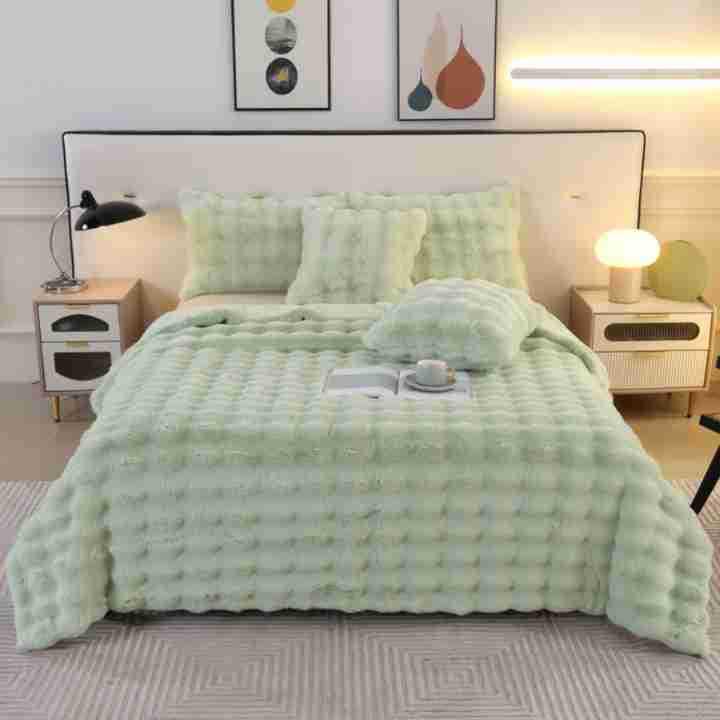 Weighted Blanket Bubble Texture for Bed | Fluffy