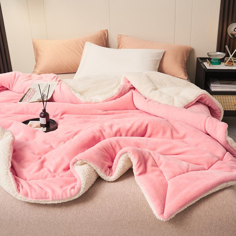 Weighted Blanket Double-Sided for Bed | Fluffy