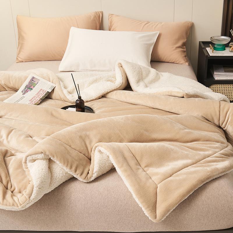 Weighted Blanket Double-Sided for Bed | Fluffy