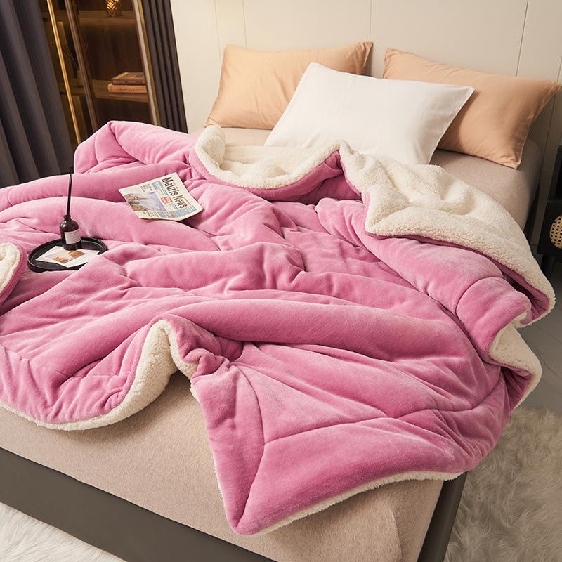 Weighted Blanket Double-Sided for Bed | Fluffy