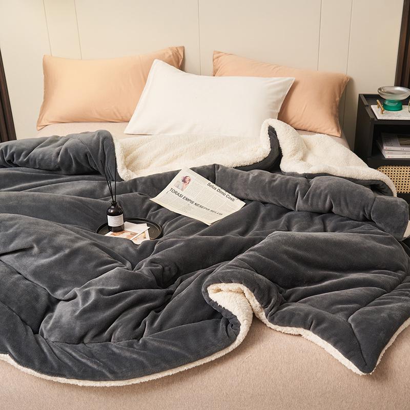 Weighted Blanket Double-Sided for Bed | Fluffy