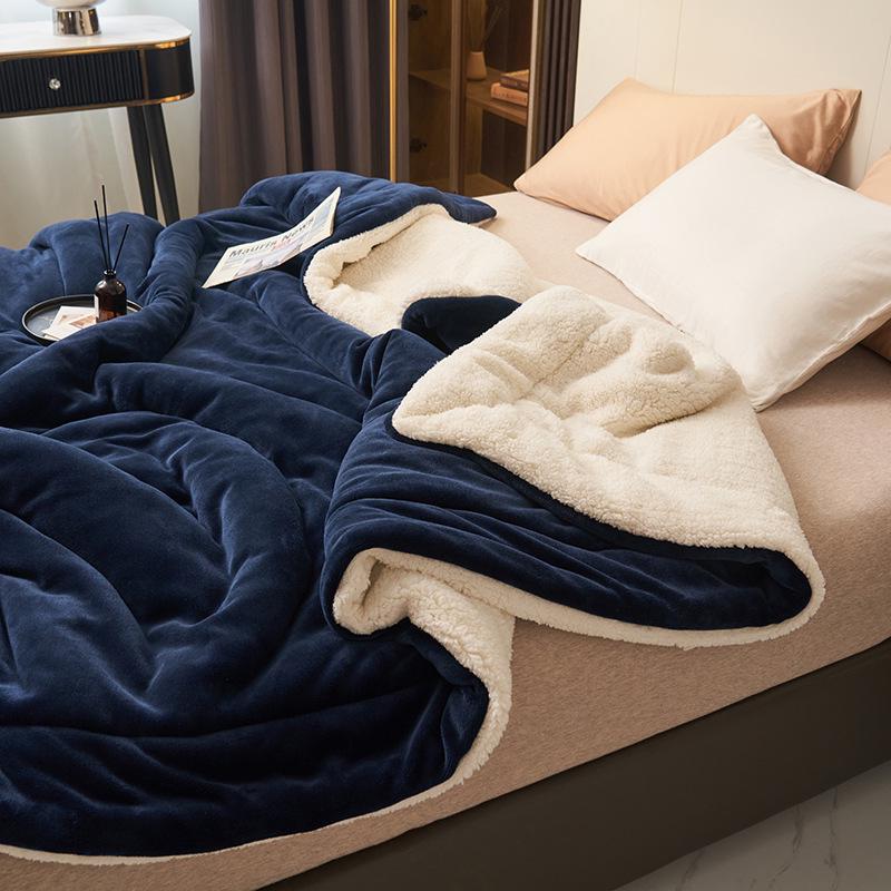 Weighted Blanket Double-Sided for Bed | Fluffy