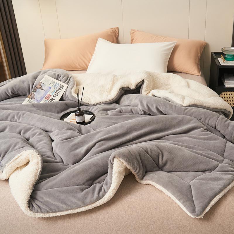 Weighted Blanket Double-Sided for Bed | Fluffy