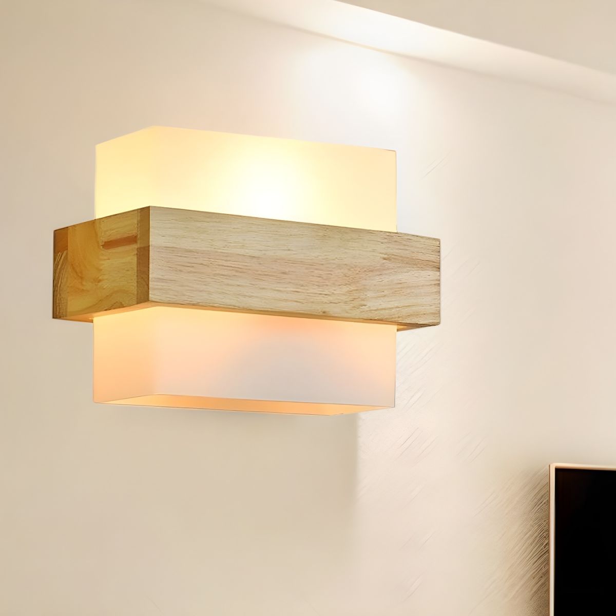 Wooden Wall Sconces with LED | Light Fixture