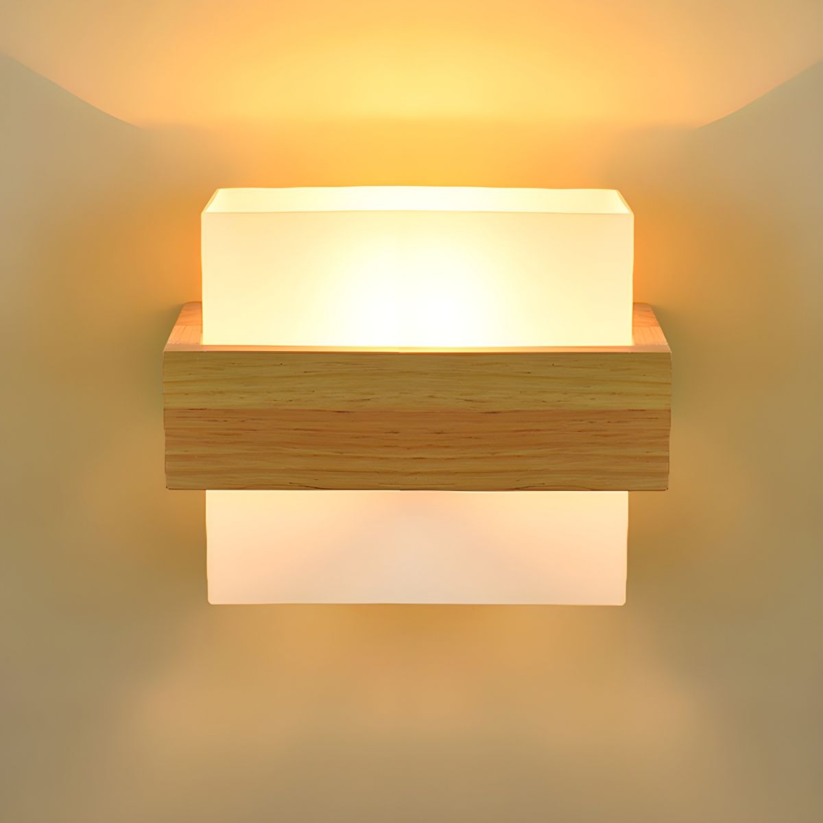Wooden Wall Sconces with LED | Light Fixture