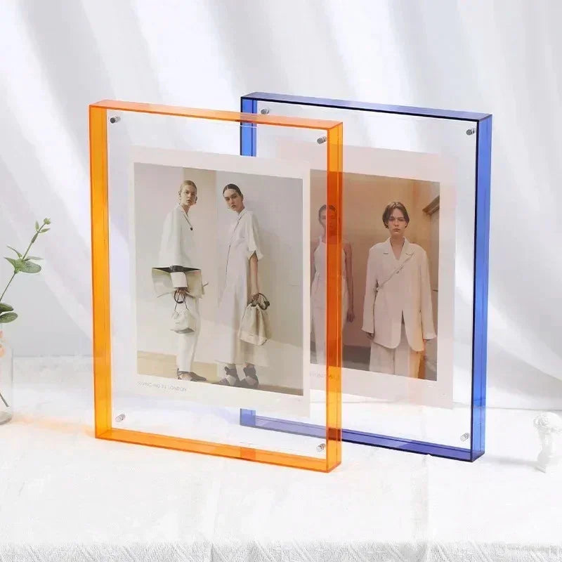 Acrylic Vibrant Edge Picture Frame | Modern