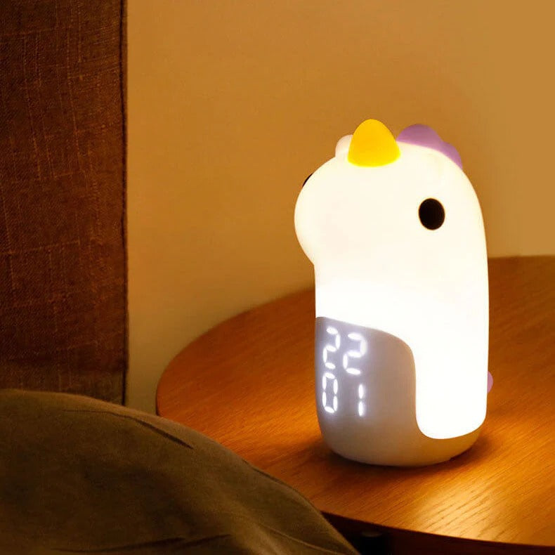Alarm Clock Digital Kids | LED Night Light