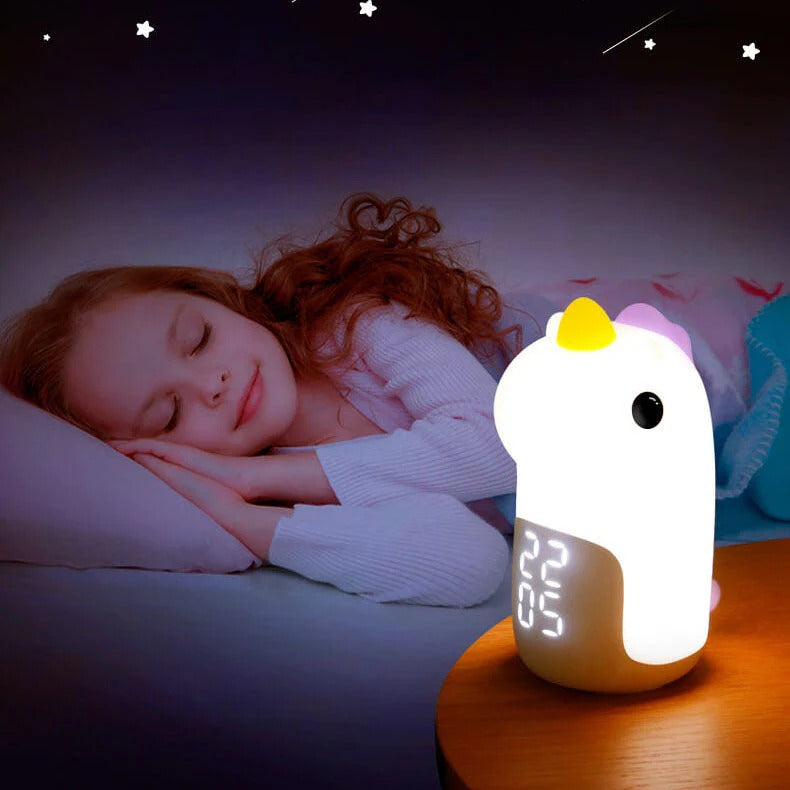 Alarm Clock Digital Kids | LED Night Light