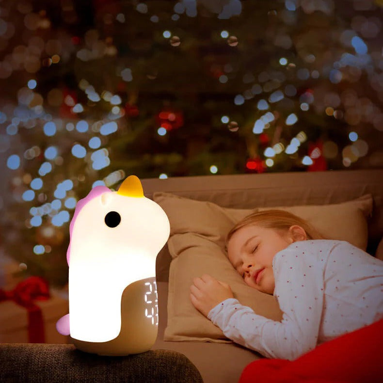 Alarm Clock Digital Kids | LED Night Light