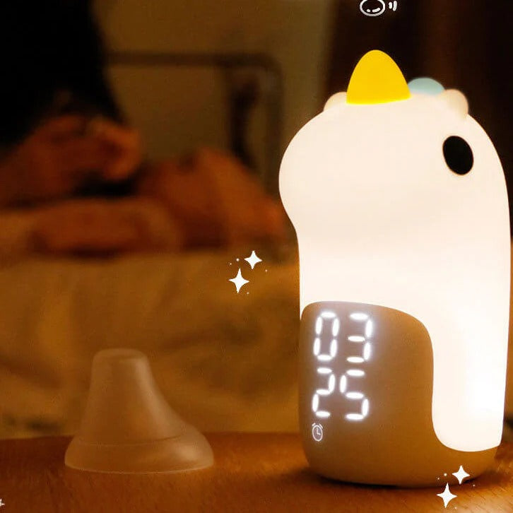 Alarm Clock Digital Kids | LED Night Light