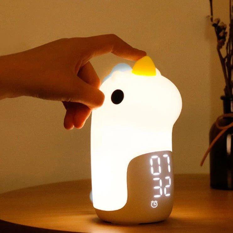 Alarm Clock Digital Kids | LED Night Light