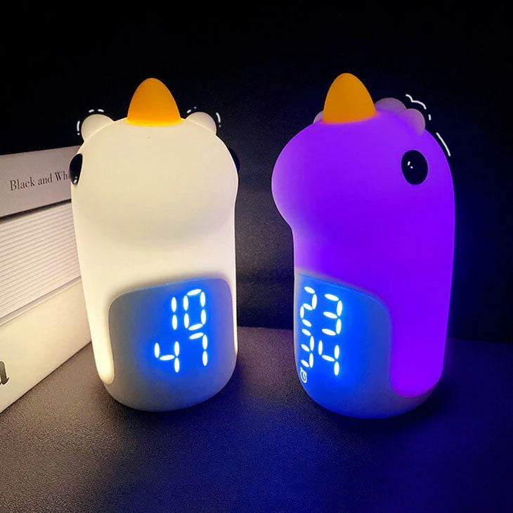 Alarm Clock Digital Kids | LED Night Light