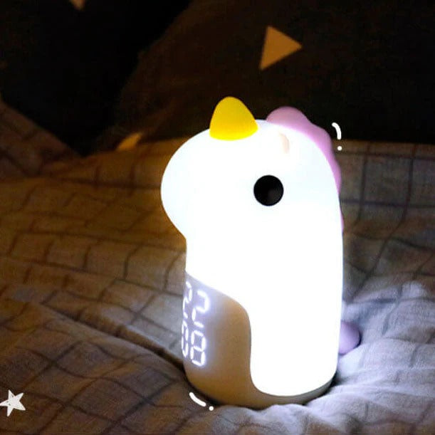 Alarm Clock Digital Kids | LED Night Light
