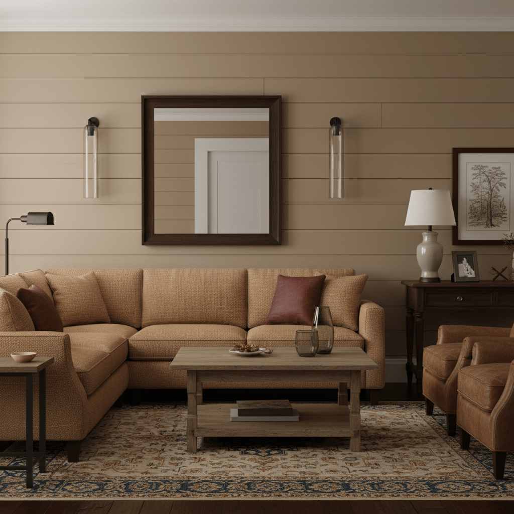 Wall Sconce Clear Glass Brass Cylinder | Modern