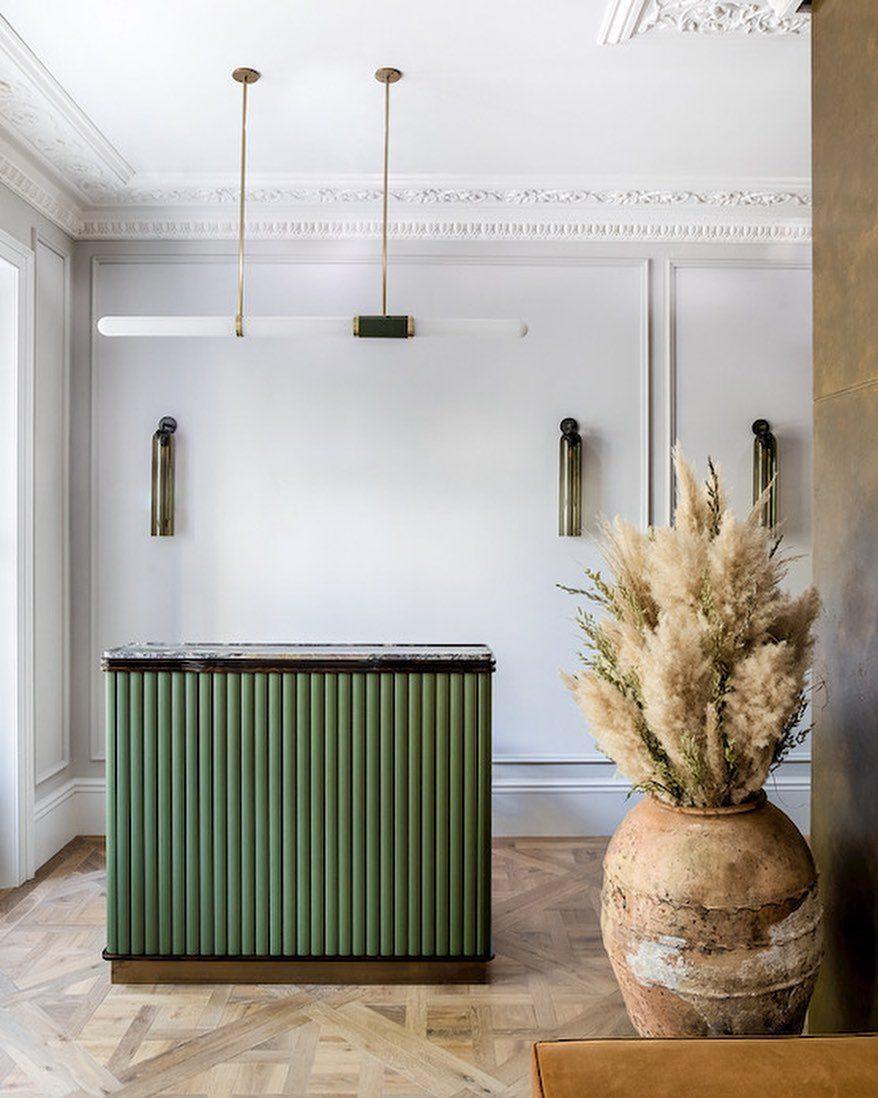 Wall Sconce Clear Glass Brass Cylinder | Modern