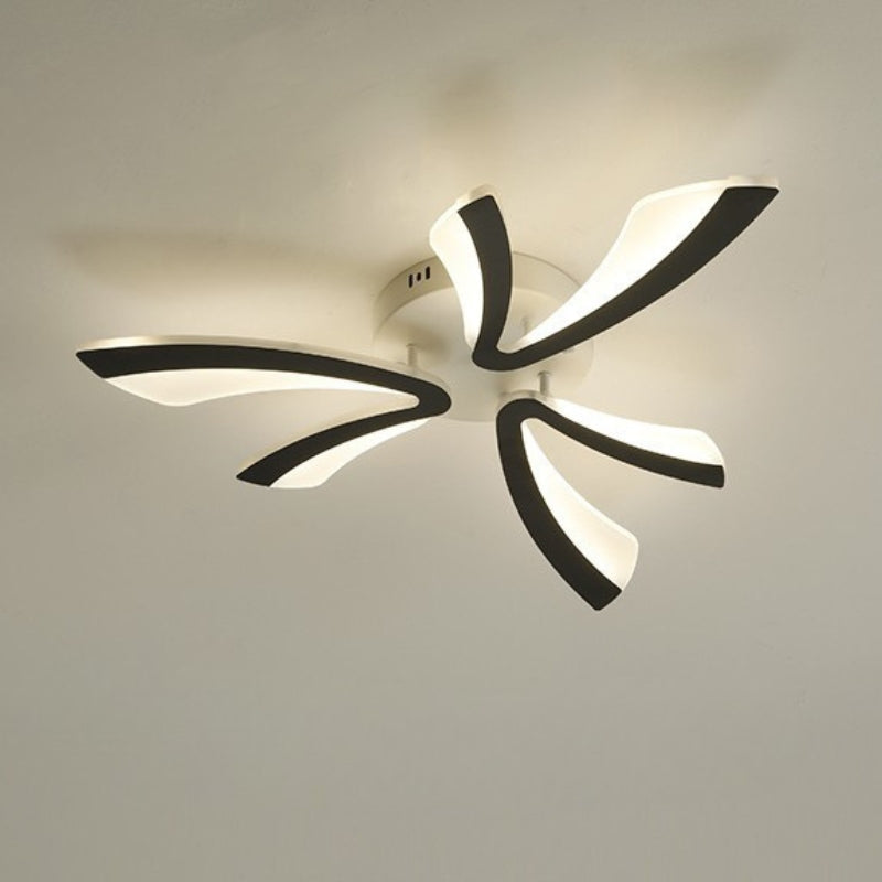 Ceiling Lights Modern Flower Design Bedroom | LED