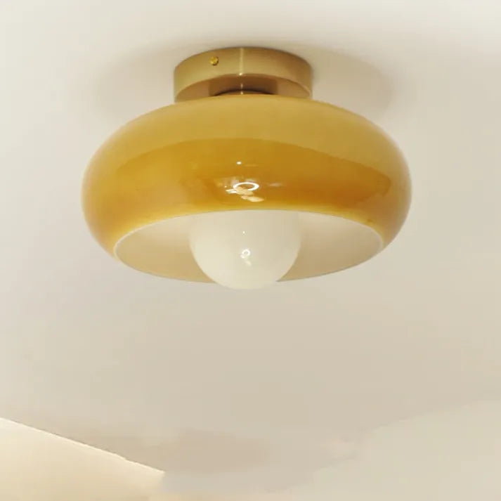 Ceiling Lights Modern Glass Flush | Retro