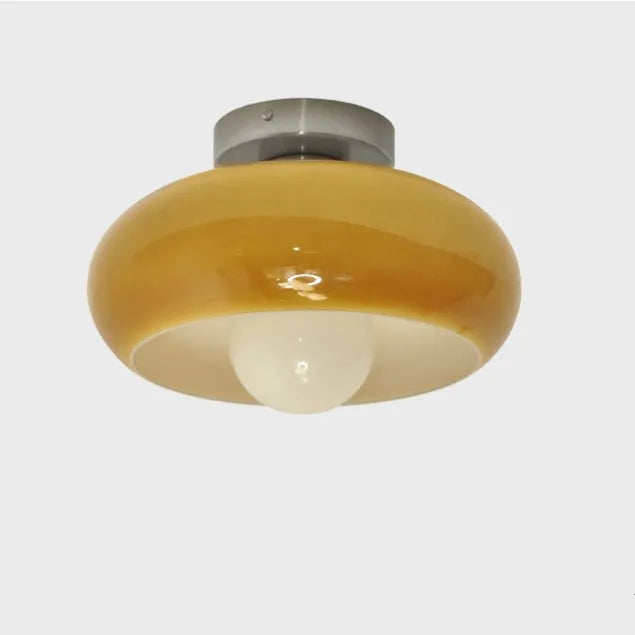 Ceiling Lights Modern Glass Flush | Retro