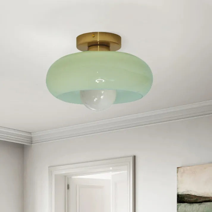 Ceiling Lights Modern Glass Flush | Retro