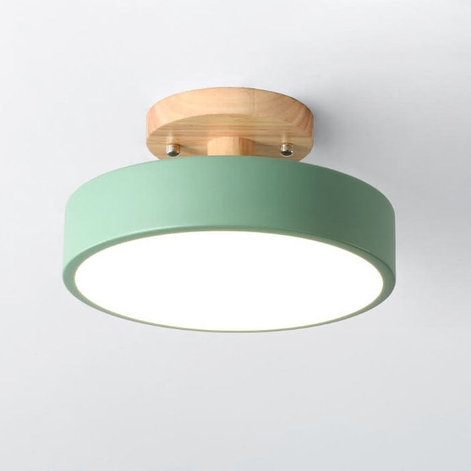 Ceiling Lights Modern Round Bedroom LED | Semi Flush
