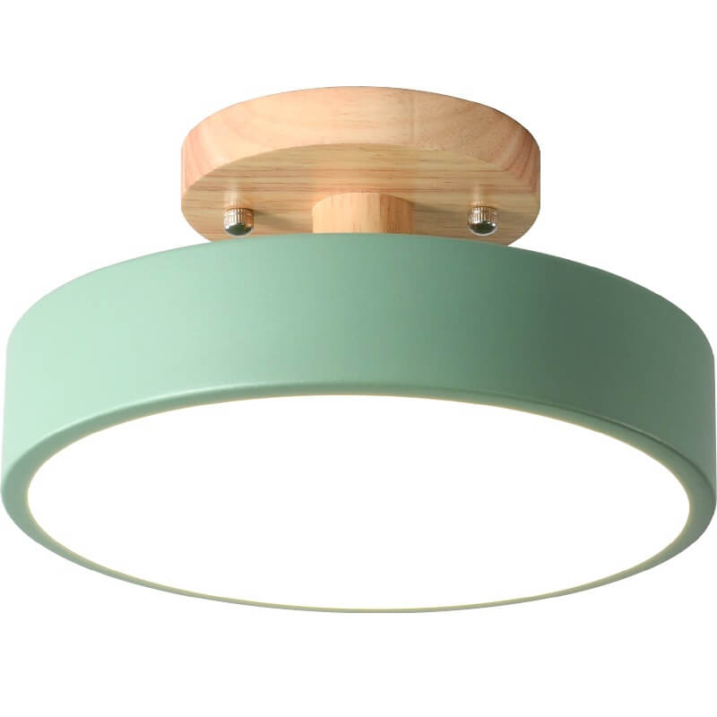 Ceiling Lights Modern Round Bedroom LED | Semi Flush