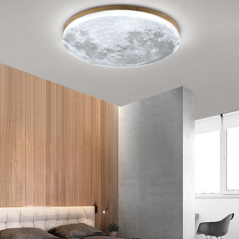 Ceiling Lights Moon Design Bedroom | LED