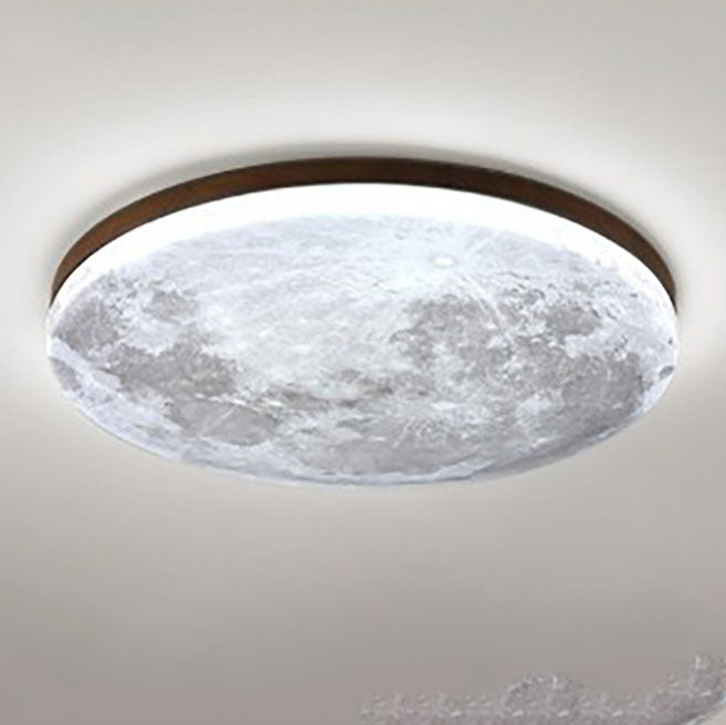 Ceiling Lights Moon Design Bedroom | LED