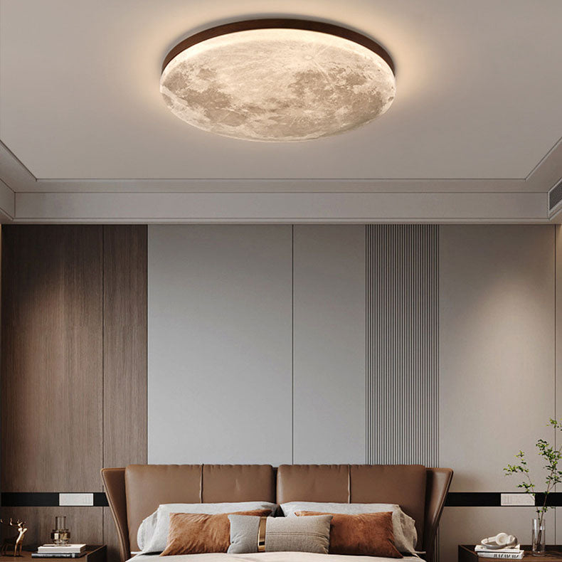 Ceiling Lights Moon Design Bedroom | LED