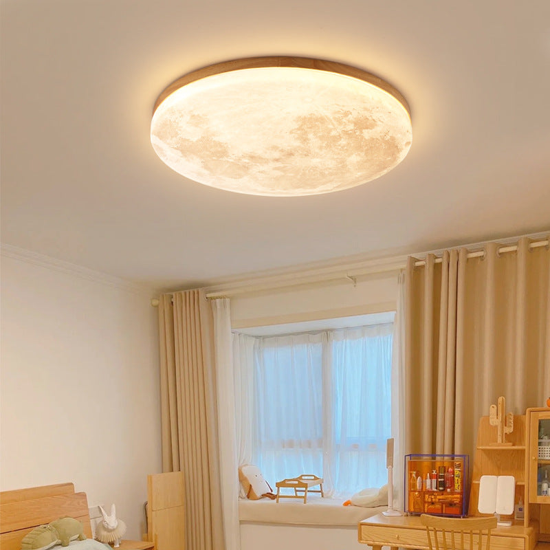 Ceiling Lights Moon Design Bedroom | LED