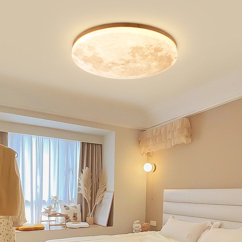 Ceiling Lights Moon Design Bedroom | LED