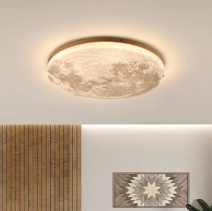 Ceiling Lights Moon Design Bedroom | LED