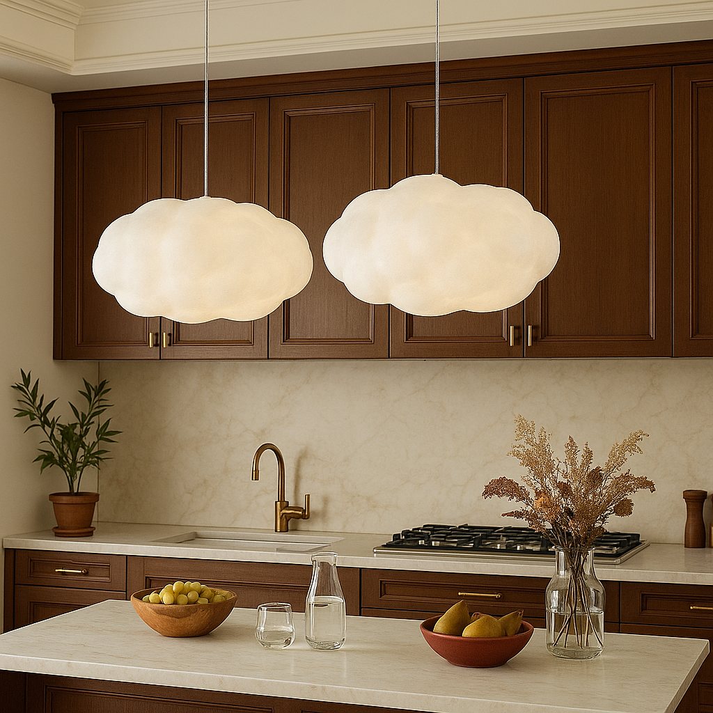 Cloud Pendant Light Modern White Hanging | Ceiling Lamp
