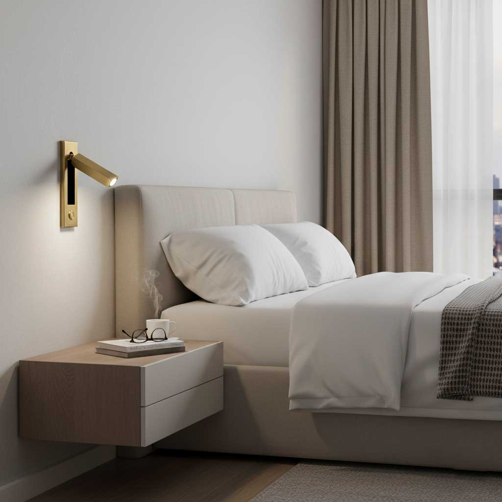 Wall Sconce LED Black Adjustable Spot Reading | Modern