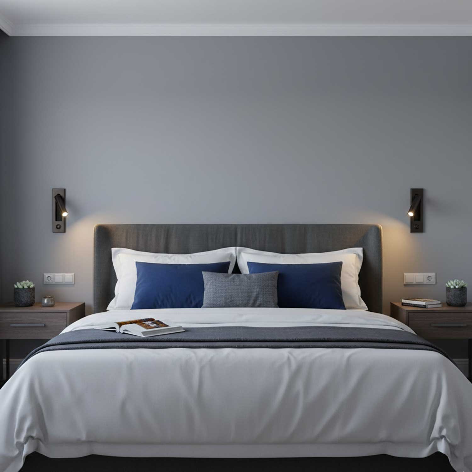 Wall Sconce LED Black Adjustable Spot Reading | Modern